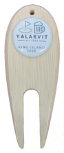 Load image into Gallery viewer, Bamboo Pitch Repairer with full colour domed plaque from 79p. Min 25.
