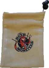 Load image into Gallery viewer, Suedette Drawstring Valuables Bag from £7.50. Min Qty 5.