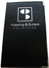 Load image into Gallery viewer, Leather Scorecard Holder with foil blocked logo from £6.60. Min qty 5.