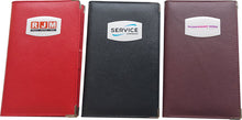 Load image into Gallery viewer, Leather Score Card Holder with full colour domed plaque from £6.97. Min qty 5.