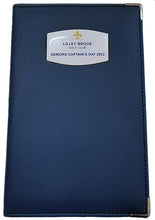 Load image into Gallery viewer, Faux Leather Domed Scorecard Holder...from £6.22. Min qty only 5.