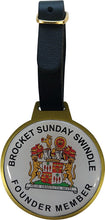 Load image into Gallery viewer, Antique Gold Metal Bag Tag (Min Qty 1) from £9.70