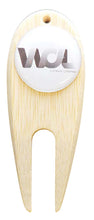 Load image into Gallery viewer, Bamboo Pitch Repairer with full colour domed plaque from 79p. Min 25.