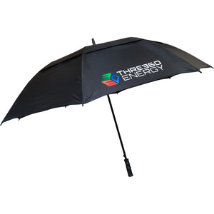 Ebony Double Canopy Automatic Umbrella printed full colour from 13.99