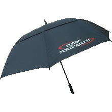 Load image into Gallery viewer, Ebony Double Canopy Automatic Umbrella printed full colour from 13.99