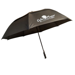 Ebony Double Canopy Automatic Umbrella printed single colour from £18.95 each. Min Qty 12.