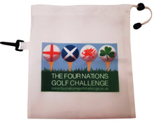Load image into Gallery viewer, White Drawstring Goody Bag from £4.90.Min qty 10.