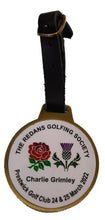 Load image into Gallery viewer, Antique Gold Metal Bag Tag (Min Qty 1) from £9.70
