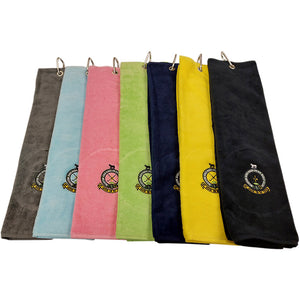 Tri Fold Velour bag Towel from £8.00. Min Qty 5.