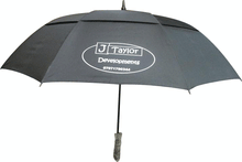 Load image into Gallery viewer, Ebony Vented Automatic Golf Umbrella