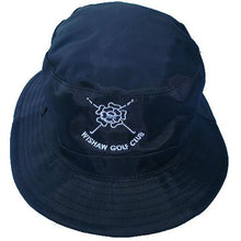 Load image into Gallery viewer, Black Waxed Rain Hat from £12.40.  Min Qty 5.
