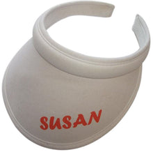 Load image into Gallery viewer, Ladies Push on Visor with full colour print from £10.35. Min  Qty 10.