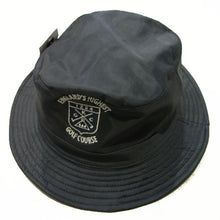 Load image into Gallery viewer, Black Waxed Rain Hat from £12.40.  Min Qty 5.