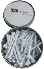 Load image into Gallery viewer, Tin of Tees with 54mm Plain Tees