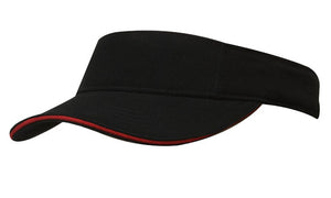 Brushed Heavy Cotton visors embroidered from £9.45. Min 5.