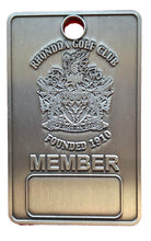 Load image into Gallery viewer, Pewter Finish Bag Tag. Min Qty 25.