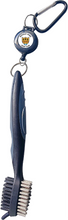 Load image into Gallery viewer, Double sided Club Head Cleaning Brush with retractable cord. Min 5.