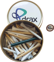 Load image into Gallery viewer, Tin of Tees with 70 mm Plain Tees from £3.30. min qty 5.