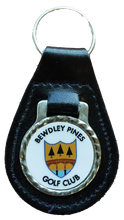 Load image into Gallery viewer, Leather keyring from £1.79. Min qty 25.