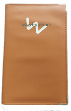 Load image into Gallery viewer, Faux Leather  Scorecard Holder with full colour print from £6.98. Min qty 5.