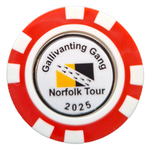 Load image into Gallery viewer, Casino Chip with Removable Ball Marker from £2.98. Min qty 10