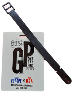 Sublimation Bag Tag printed one side from £2.60. min qty 5.