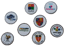 Load image into Gallery viewer, Turnberry  Flat Ball Marker from £1.49. Min qty 5.