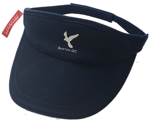 York Visor with embroidered headband from £11.70