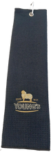 Load image into Gallery viewer, Microfibre Trifold Waffle Golf Bag Towel from £7.74. Min Qty 5.