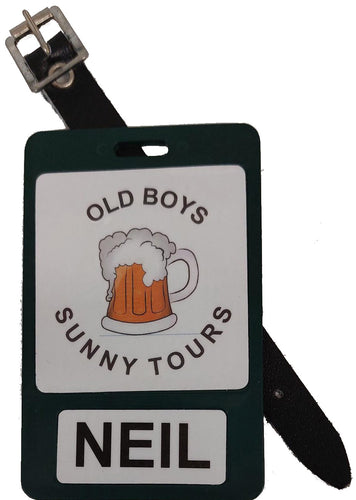Standard Bag Tag..from £2.65. Min Qty 5.