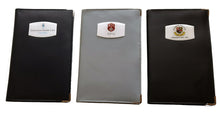 Load image into Gallery viewer, Faux Leather Domed Scorecard Holder...from £6.97. Min only 5.