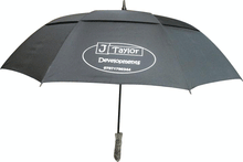 Load image into Gallery viewer, Ebony Vented Automatic Golf Umbrella 