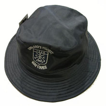 Load image into Gallery viewer, Black Waxed Rain Hat from £9.20.  Min Qty 5.