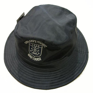 Black Waxed Rain Hat from £9.20.  Min Qty 5.